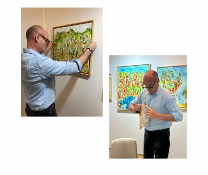 ACCROCHAGE / VERNISSAGE